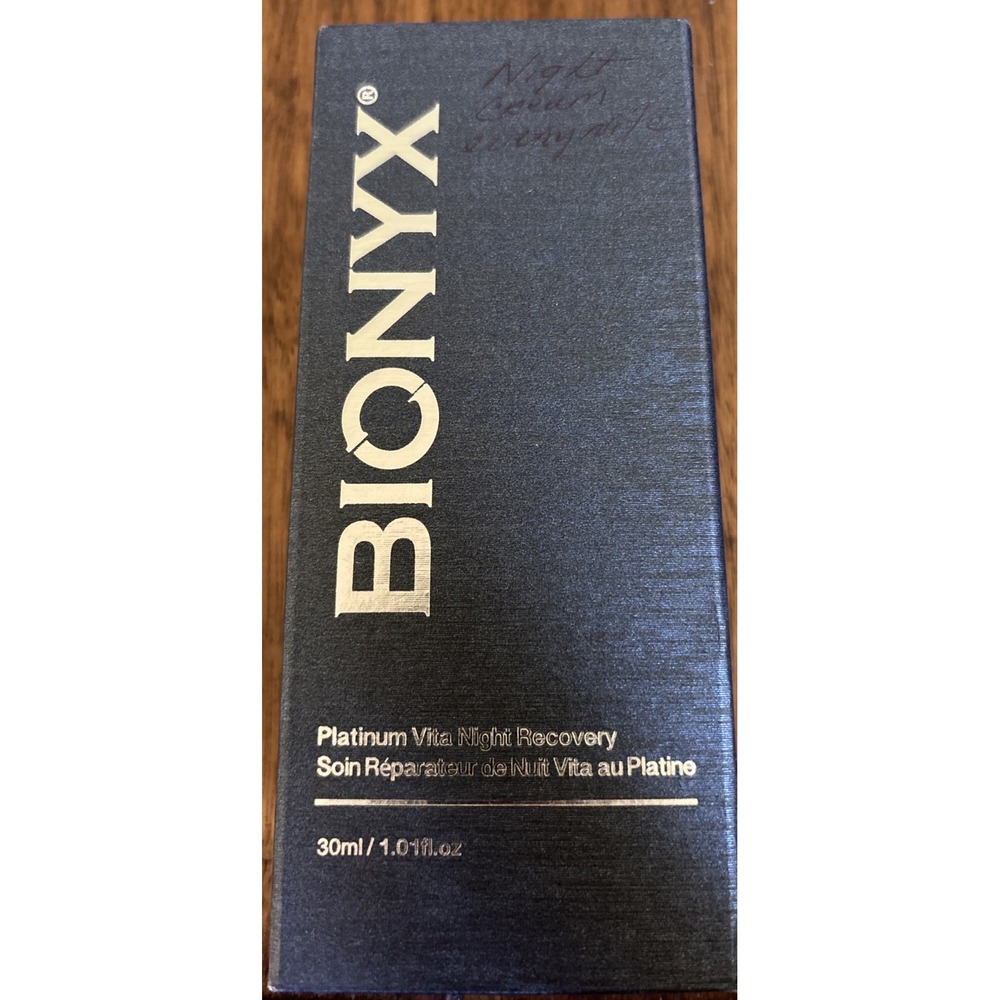 BIONYX Platinum Vita Night Recovery  1 fl oz / 30 ml NIB Anti-aging Serum